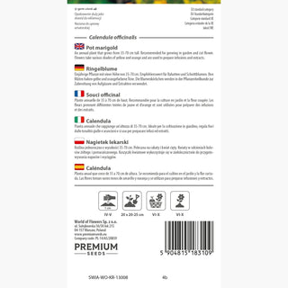 Ringelblume - Wunderschön für Beete, das Beste für Hautprobleme - Calendula officinalis