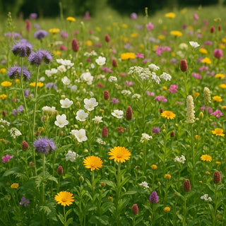 Mischung von Pflanzen mit duftenden Blüten - Aromatischer Blumenteppich, ein Fest für die Sinne - Mega-Packung - 500 g