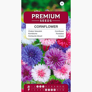 Kornblume Mischung - Einfache Kultivierung, ideal für Wildgärten und Blumenwiesen - Centaurea cyanus