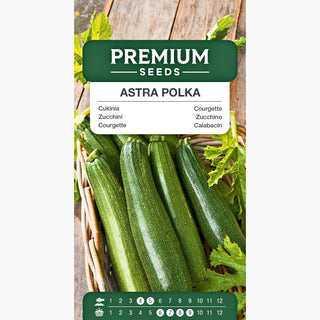 Zucchini Astra Polka - Extrem ertragreich, super resistent, voller Geschmack