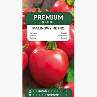 Tomate Raspberry Vintage - Himbeere, süß, widerstandsfähig gegen Rissbildung - Premium Seeds