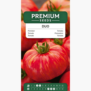 Tomate Duo - Super Ertrag, saftige rote Früchte