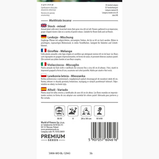 Levkoje - Sommerliche Blütenpracht Im Klassischen Stil - Matthiola incana