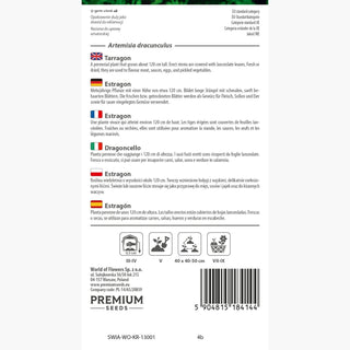 Estragon - Intensives Aroma, einfache Kultivierung, hervorragendes Gewürz - Artemisia dracunculus