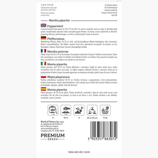 Pfefferminze - Ideal für Getränke und Desserts - Mentha piperita