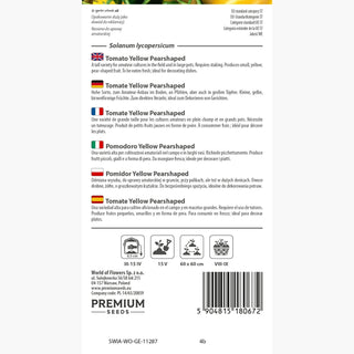 Tomate Yellow Pearshaped - Intensiv fruchtend, saftig und süß