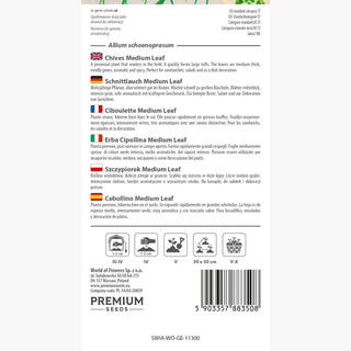 Schnittlauch Medium Leaf - Würzige Ergänzung für Gerichte