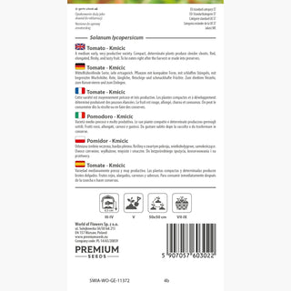 Tomate - Kmicic - Große Runde Früchte, Süßer Geschmack