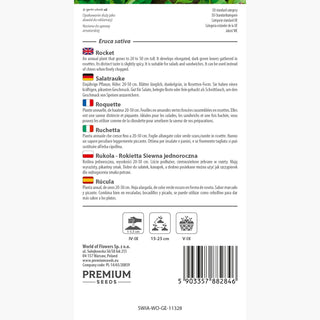 Salatrauke - Würzige Note für jedes Gericht - Eruca sativa