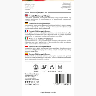 Tomate Raspberry Giant - Beeindruckende Erträge, außergewöhnlicher Geschmack, König der Tomaten