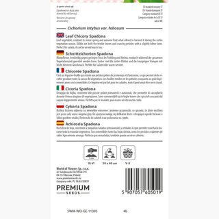 Schnittzichorien - Spadona - Zarte, Saftige, Frische Blätter