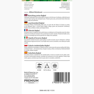 Lauchzwiebel Bajkal - Kräftiges Aroma, Besonders Würzig