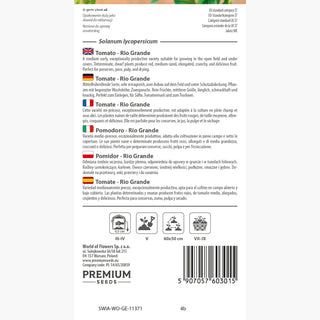 Tomate - Rio Grande - Länglich, Fest, Ideal Zum Einkochen