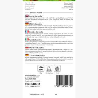 Möhre Karotela - Zuverlässige Erträge, hervorragend für Säfte