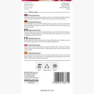 Zwiebel Karmen - Klassische Sorte, Einfache Kultivierung