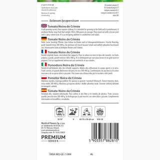 Tomate Black Krim - Exotischer Geschmack, schokoladenfarbene Haut