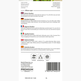 Zwiebel Avalon - Zart und mild – hervorragender Geschmack für jedermann - Allium cepa
