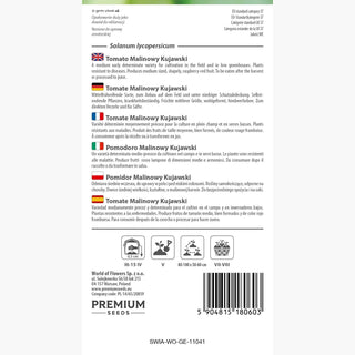 Tomate Raspberry Kujawski - Einfache Kultivierung, schmackhafte und reiche Ernte