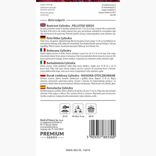 Rote Rübe Cylindra - Saftig, gesund, voller Geschmack