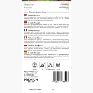Tomate Mascot - Ertragreich und süß, ideal für Salate
