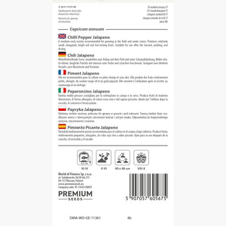 Chili Jalapeno - Klassisch, Intensiv Würzig