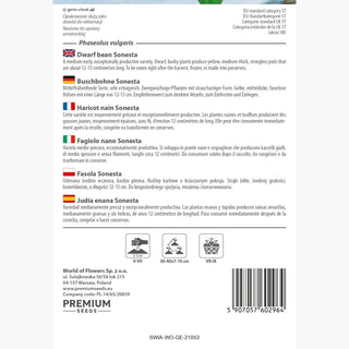 Buschbohne Sonesta - Resistent Gegen Pflanzenkrankheiten