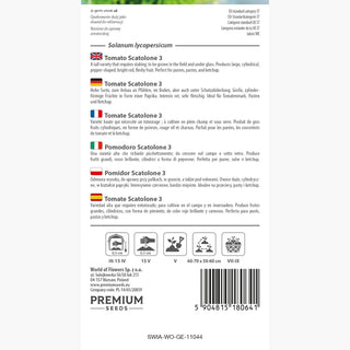 Tomate Scatolone 3 - Super ertragreich, voller Geschmack