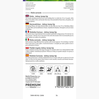 Hornveilchen - Johny Jump Up - Zuverlässige Balkonblume - Viola cornuta