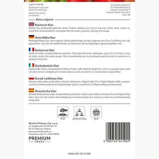 Rote Rübe Kier - Süßer, zarter Geschmack – ideal für frische und verarbeitete Produkte!