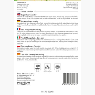 Zuckererbse Carouby - Ideal Zum Kochen Und Für Salate