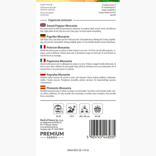 Paprika Monanta - Saftige Farb- und Geschmacksexplosion