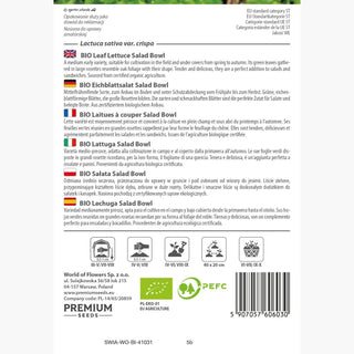 BIO Eichblattsalat - Salad Bowl - Salatgenuss In Bio-Qualität