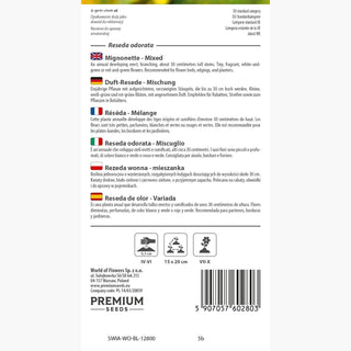 Duft-Resede - Mischung - Bunte Blüten, Angenehmer Süßer Duft - Reseda odorata