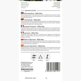 Prunkwinde - Milky Way - Zart, Perfekt Für Pergolen Und Balkone - Ipomoea tricolor