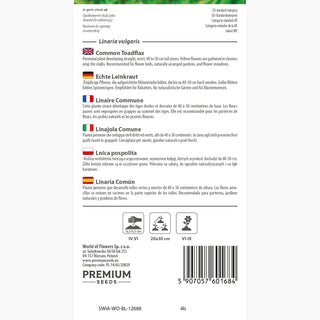 Echte Leinkraut - Zauberhafte Blütenpracht - Linaria vulgaris