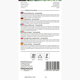 Steinkraut - Snowcloth - Reich Blühend, Pflegeleicht - Lobularia maritima