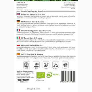 BIO Palmkohl Nero di Toscana - Italienischer Genuss Für Ihre Küche