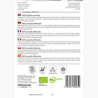 BIO Lavendel officinale - Beruhigender Duft, Wertvolle Eigenschaften - Lavandula officinalis