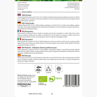 BIO Salatrauke - Schnelles Wachstum, Intensives Aroma